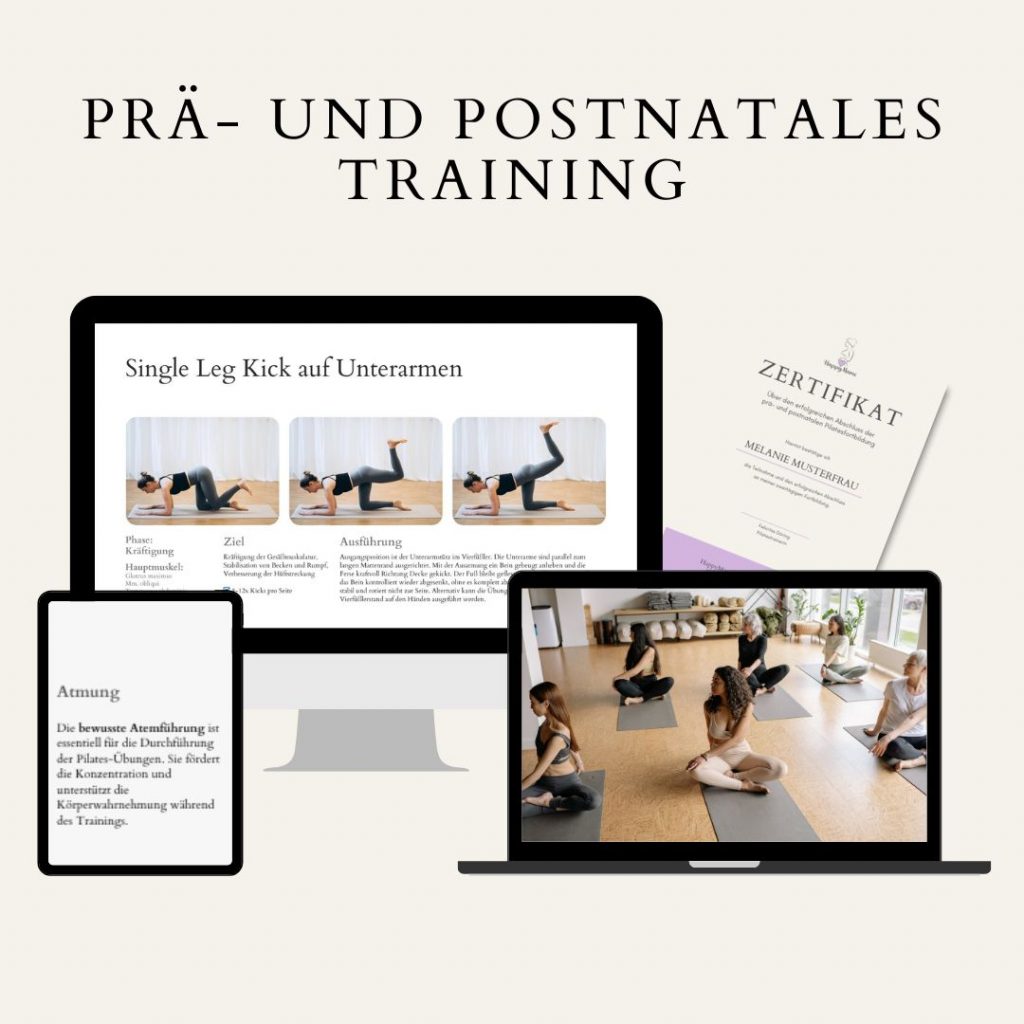 Website Mockup Fortbildung